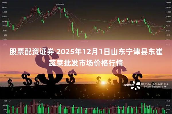 股票配资证券 2025年12月1日山东宁津县东崔蔬菜批发市场价格行情
