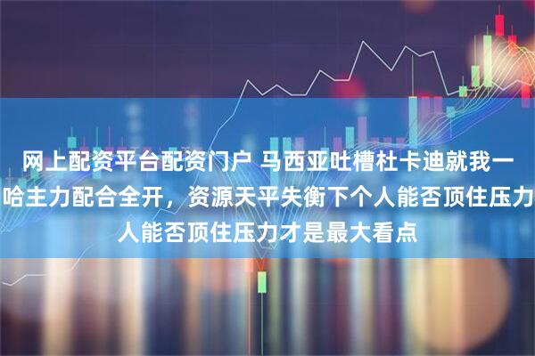 网上配资平台配资门户 马西亚吐槽杜卡迪就我一个能打，雅马哈主力配合全开，资源天平失衡下个人能否顶住压力才是最大看点